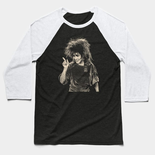 Vintage Tina turner Baseball T-Shirt by jadul499